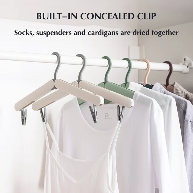 Hordozható Utazási Ruhák Fogas Háztartási Ruházat Szárító Állvány Kabátok Farmer Nadrág Pulóver - Image 5