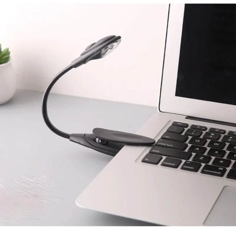 Book Light Mini Led Flexible Night Light Clip-On Desk Lamp Reading Lamp for Travel Bedroom Flexible USB LED Lights