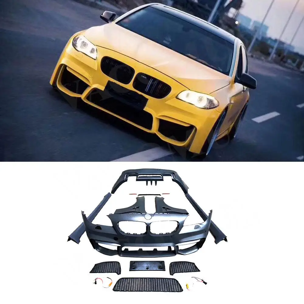 Paraurti Anteriore M Look Per BMW Serie F10 F11 LCI 2013 2017 Cod - Foto 4