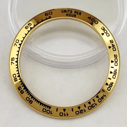 Enhanced Watch Bezel Accessory - Sloped Metal or Ceramic Insert, 39.3x31.5mm (6)