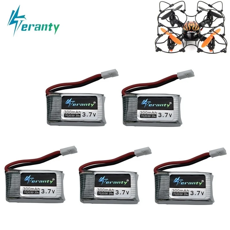 

1-20 шт 3,7 V 300mAh lipo батарея 702030 для JJRC E55 FQ777 FQ17W DFD F180 FY530 U816 U830 батарея для RC Quadcopter запасные части