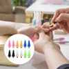 12 Pcs Point Drilling Pen Wax Head Nail Tip Replacement Manicure Tools Rhinestone Picker Mosaic 6