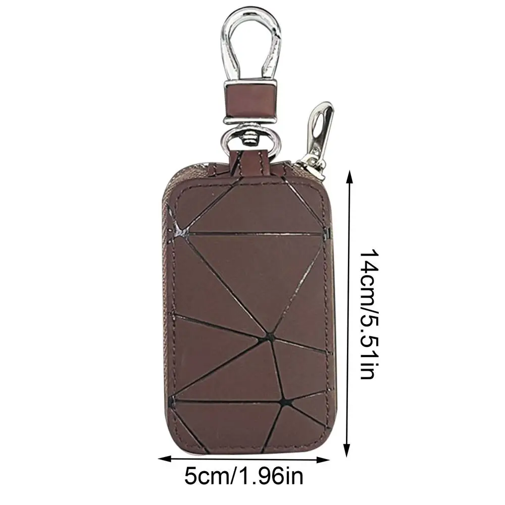 Pochette Antivol Pour Clé De Voiture - Bloqueur De Signal RFID, Cuir PU, Avec Fermeture éclair