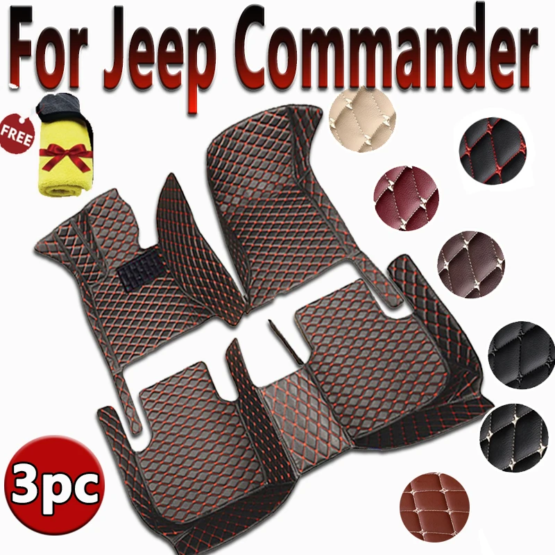 

Автомобильные напольные коврики для Jeep Commander XK 2006 ~ 2010, 7 сиденье коврик, ковер, противогрязные подкладки, кожаный коврик, детали интерьера, автомобильные аксессуары 2007
