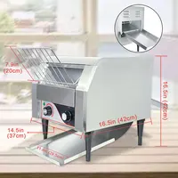 Commercial Toast Oven Toast Oven Pizza Cookie Toast Oven Electric Automatic Chain Toaster Crawler Bread Machine Bread Machine 1