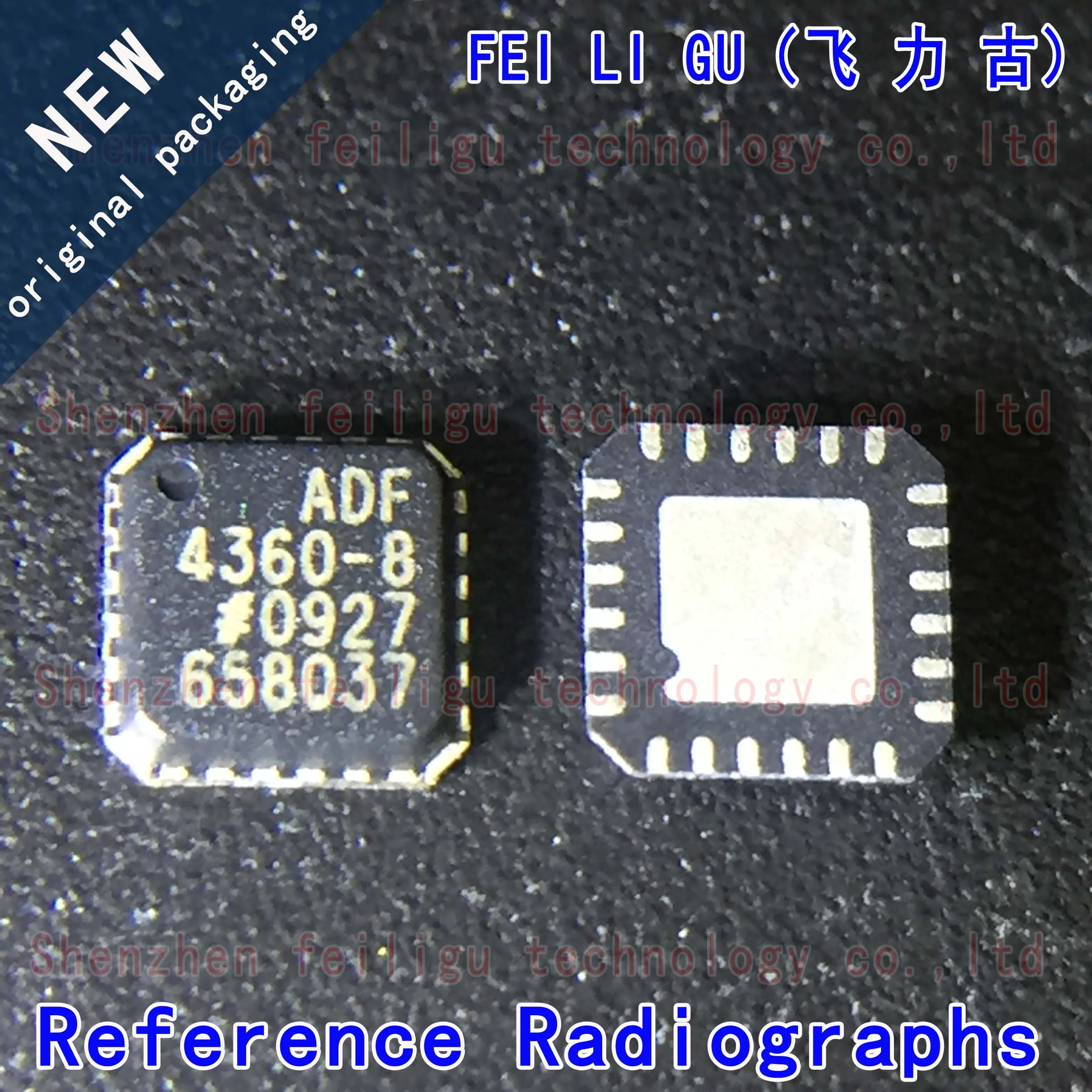 adf4360 7bcpzrl7 package lfcsp 24 frequency synthesizer pll clock generator ic chip New original ADF4360-8BCPZRL7 ADF4360-8BCPZ ADF4360-8 ADF4360 Package:LFCSP24 Clock Generator/Frequency Synthesizer/PLL Chip