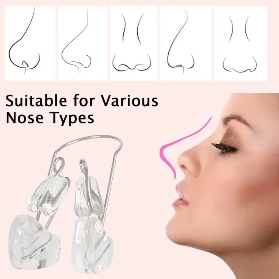 Nose Up Lifting Shaping Shaper Orthotics Clip Beauty Nose Slimming Massager Straightening Clips Tool Nose Up Clip Corrector
