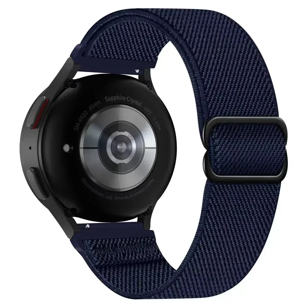 Breathable Adjustable Nylon Sports Watch Strap, 20mm/22mm