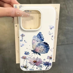 Gentle Pastel Flower Butterfly Shockproof Phone Case - Redmi Note 11 Pro 4G (BA - P8888)