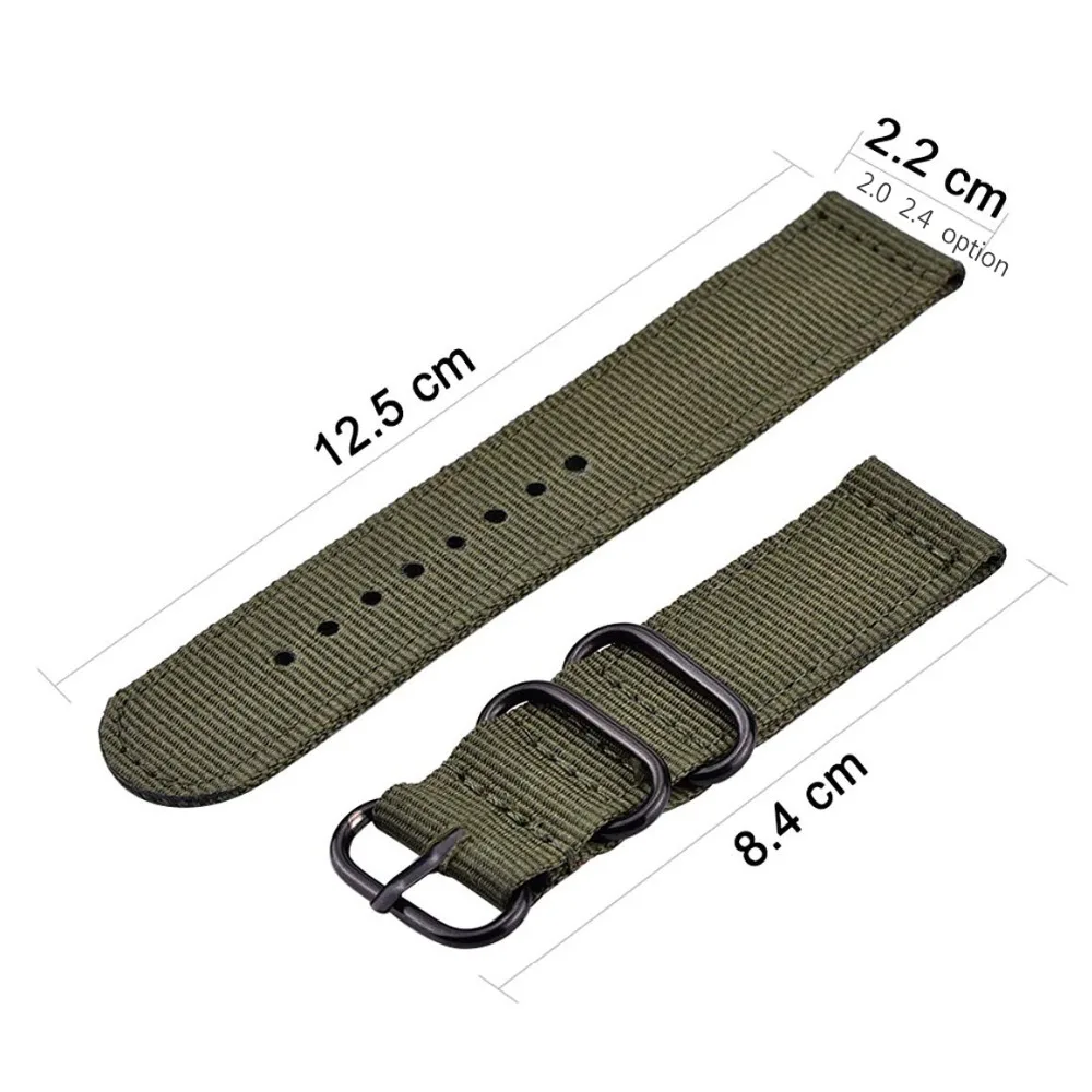 Sports Nylon Band Watch Strap, Available in Multiple Sizes