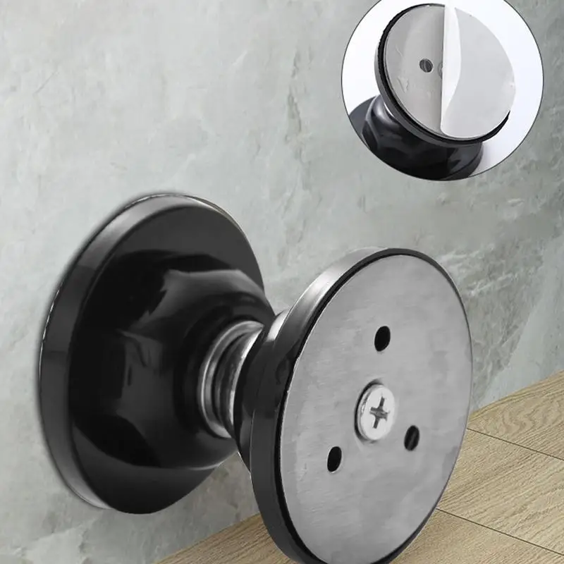 door stopper magnetic door stopper Stainless Steel Door Stop Magnetic Door Stopper Holder Anti Collision Windproof Doorstop Free-punch Suction