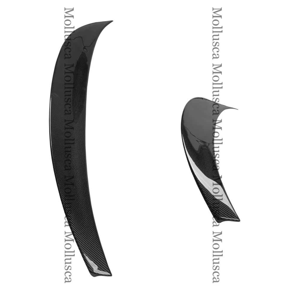 Spoiler Latéral Becquet Fenêtre Audi A6 C7 2012-2018 - Kit Gauche Droit En FRP Noir