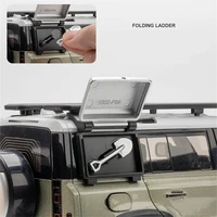 ⁦مجسم سيارة لاند روفر ديفندر معدني مع صوت وإضاءة | Land Rover Defender SUV Diecast Car Model (Sound & Light)⁩ - الصورة ⁦5⁩