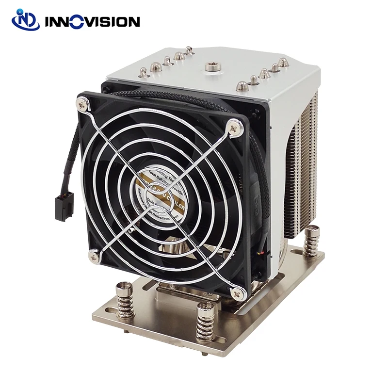 Dissipador de Calor Ipfs 4u Amd Sp3 Cpu Cooler com Ventilador Tubo de Calor Cobre Tdp até 280w para Amd Epyc Série Cpu Novo