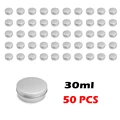 Silver 30ml 50PCS