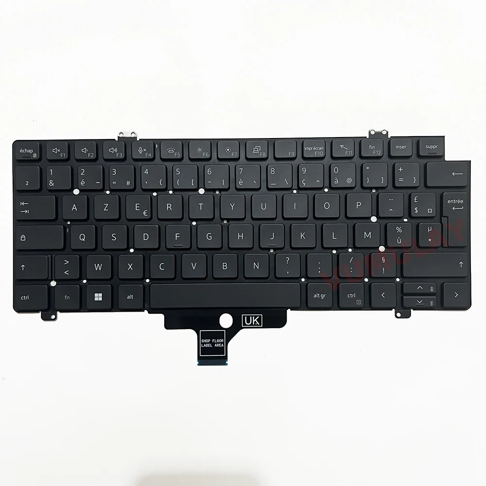 AZERTY Keyboard for Dell Latitude 7420 7430 7521 7520 7240 7530