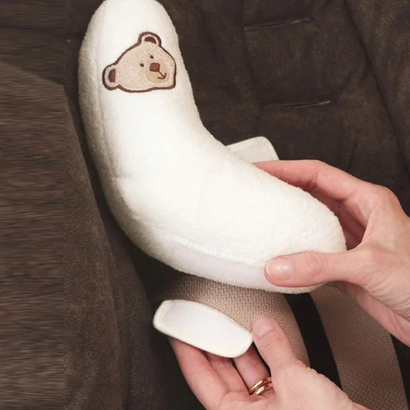 Cartoon Stroller Neck Pillow Baby Stroller Sleeping Neck Support Car Seat Headrest Universal Multi-functional Sleeping Pillow