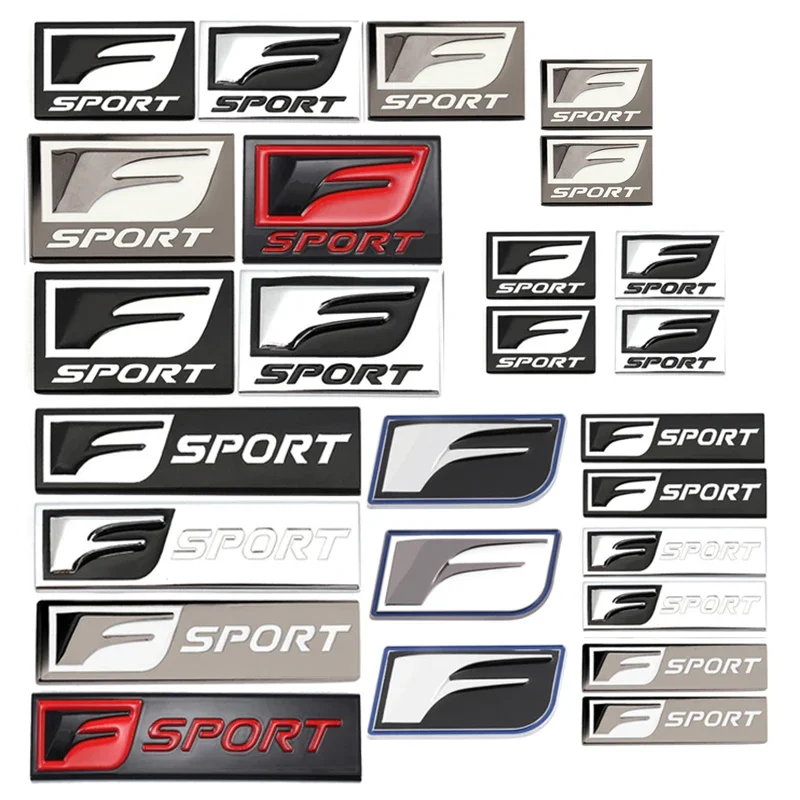 Metal-Car-Whole-Body-Side-Sticker-Trunk-Decal-for-Lexus-F-SPORT-Emblem ...