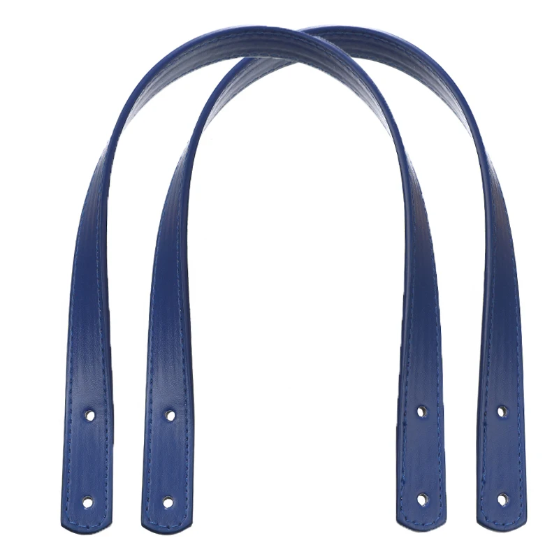 Lot De 2 Sangles De Sac En PU Marron - Longueur 65 Cm, Largeur 1,8 Cm - Avec Boucles Métal, Remplacement Universel