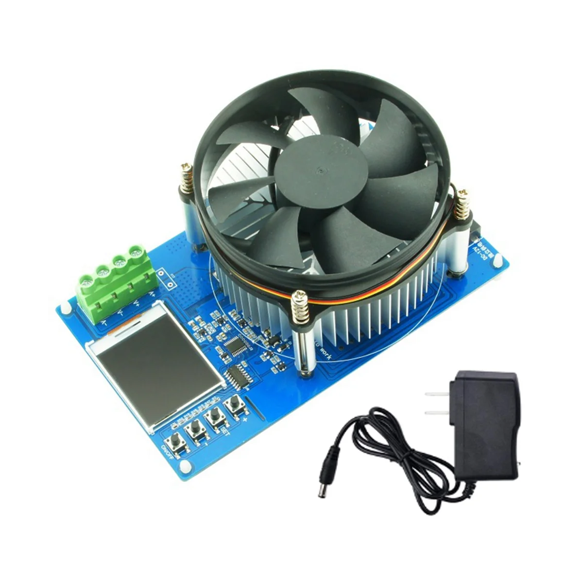 

1.77-Inch Color Screen, CNC Load, 150W 10A, Four-Wire System, Aging Test Power Battery US Plug
