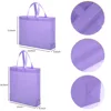 10/20 pieces wholesale Custom LOGO Eco Reusable Foldable Non-woven Fabric Gift Bag Non Woven Shopping Tote Bag with Handle 5
