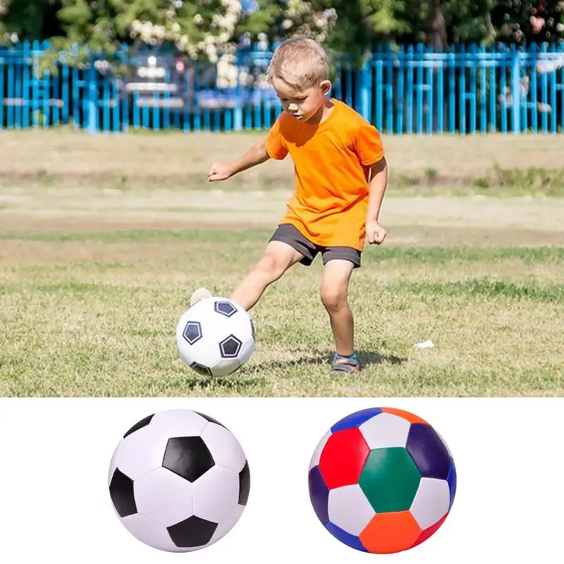 

Silent Soccer Ball Kids Football Indoor Sports Mini Soft Stuffed Soccerball Kids Sports Balls Indoor Football For Birthday