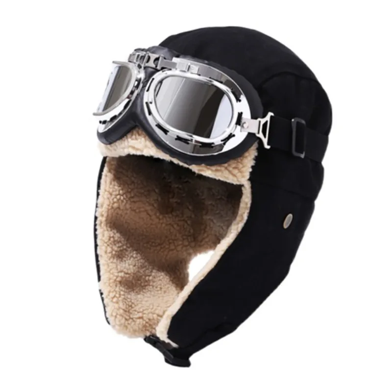 

Зимние ветрозащитные шапки-бомберы унисекс для катания на велосипеде, лыжах, плюс бархатная теплая защита ушей, мягкая шапка-ушанка, Лыжные шапки для снега