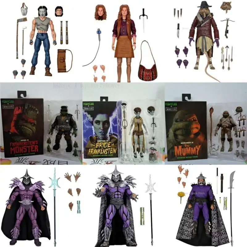 Original NECA Splinter as Van Helsing Figure April Oneil