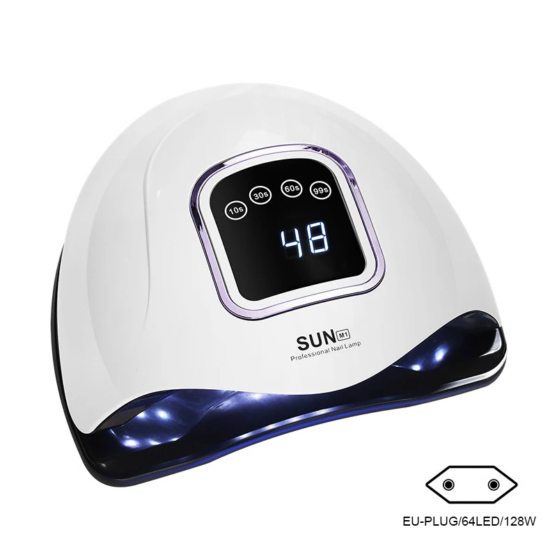 Nail Dryer 64 LED Nail Lamp for Curing All UV Gel Polish &Varnish with Motion Sensing Manicure Pedicure Professional Salon Tool 6