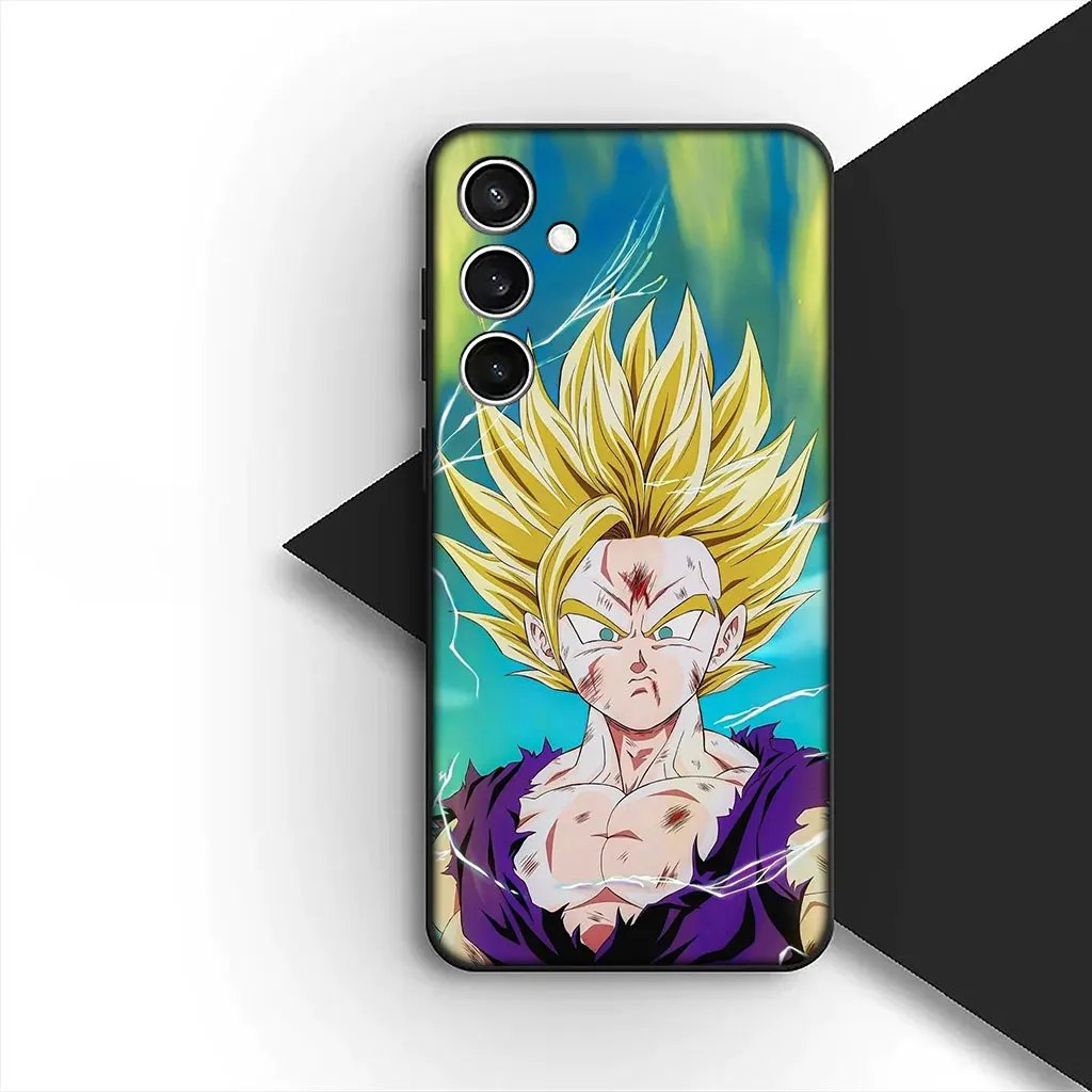 Dragon Warrior Soft Phone Case - Son Gohan Anime Design