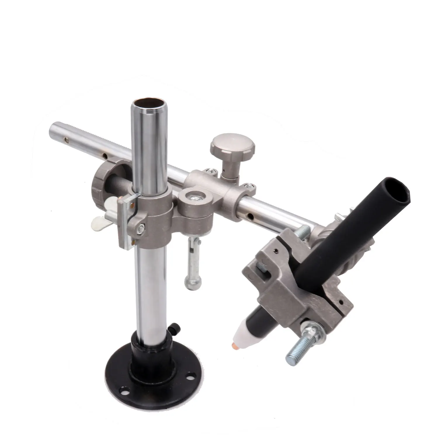 36X33cm Mini Welding Torch Holder Support Gun Clamp Mountings Stand Torch Holder Welding Positioner Turntable Accessories 4