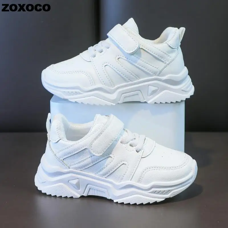 Winter 2022 New Children's Casual Shoes Fashion Baby Kids Star Plus Velvet  White Shoes Boys Girls Non-slip Sneakers Size 26-37 - AliExpress