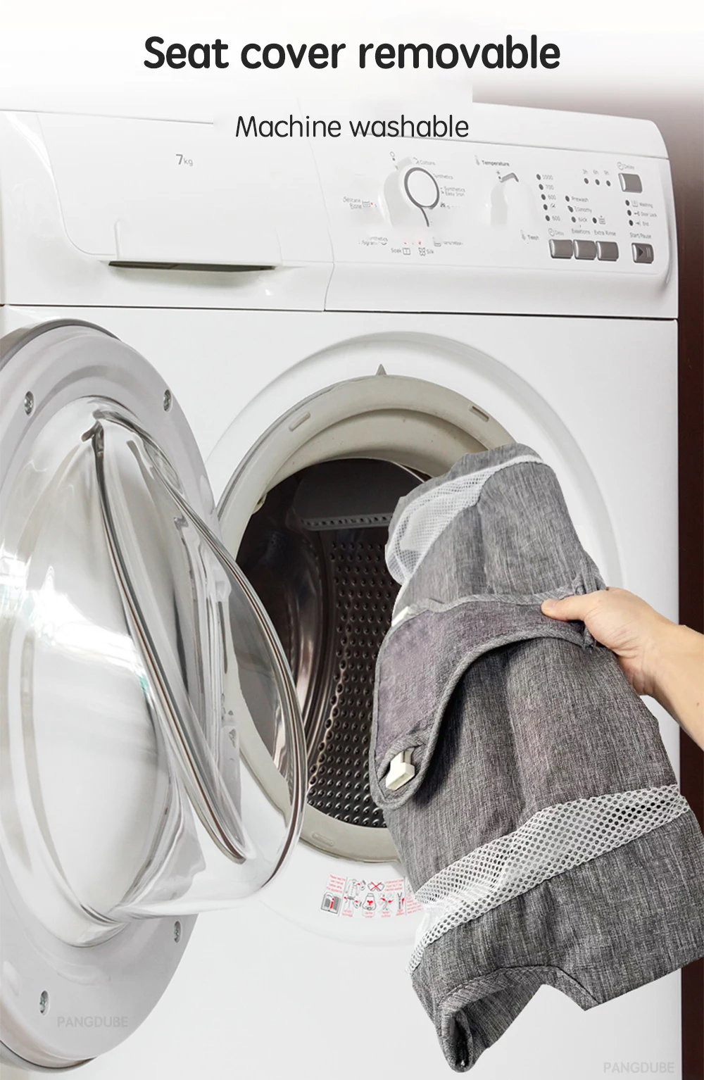 PANGDUBE Baby Electric Rocker Swing 5-Speed Auto Bluetooth Cradle Portable Foldable Baby Hammock Lounger Multifunctional Cradle S598c6861b9504273815142aa18294d8eO