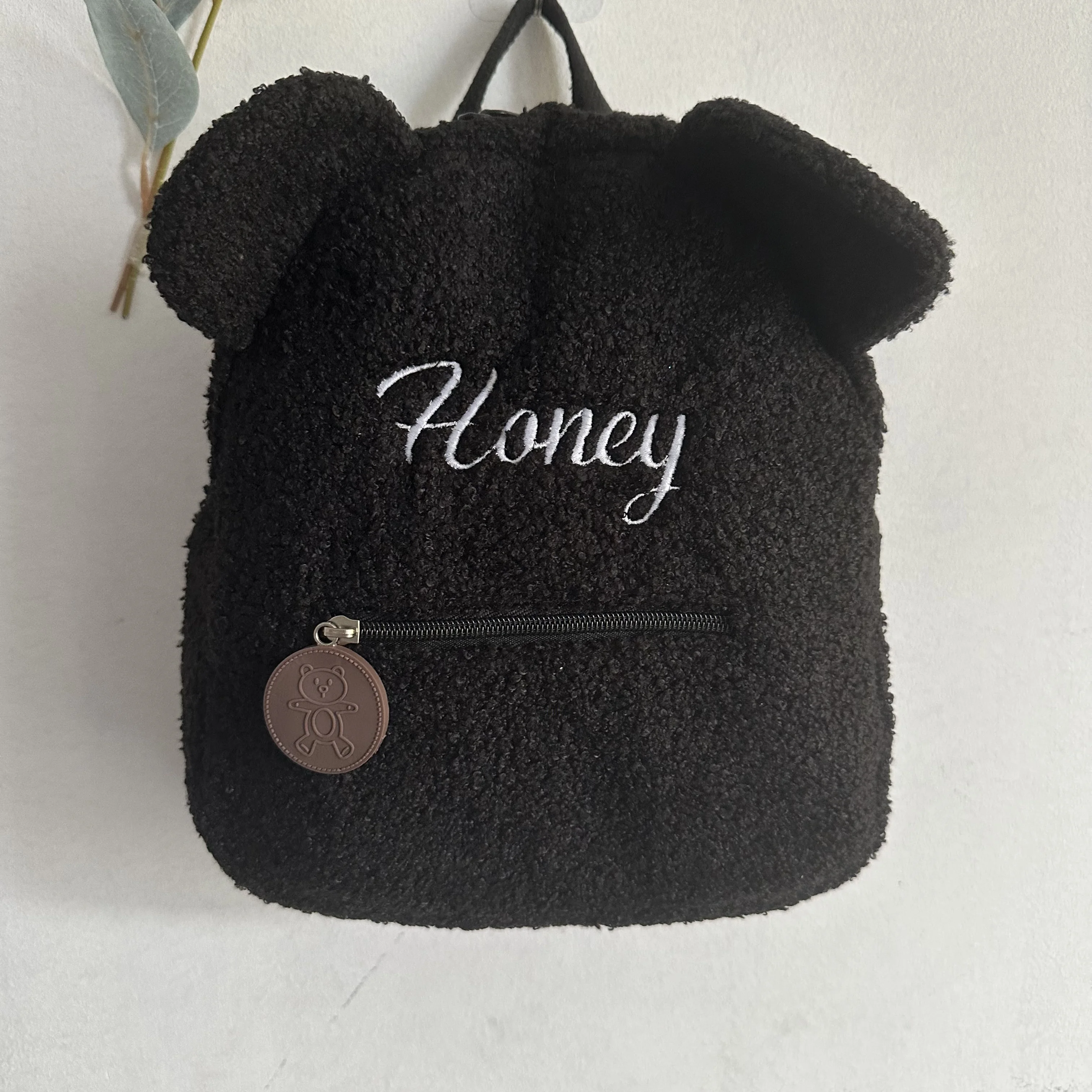 

Personalized Name Bear Backpack Embroidered Children's Travel Cute Bear Shoulder Backpack Custom Children's Day Gift Bear Bag