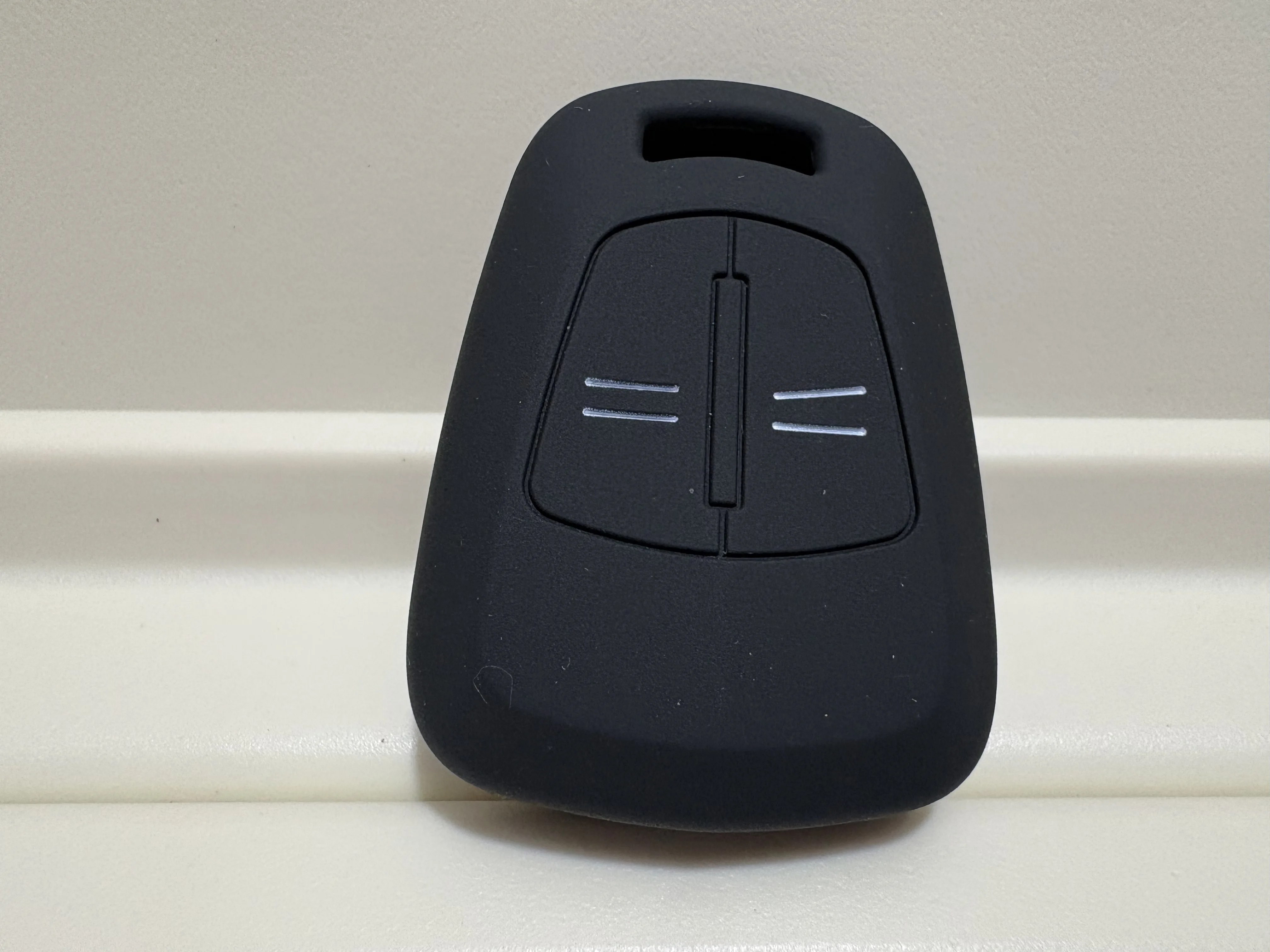 Premium Silicone Car Key Cover - 2 Button Remote Key Shell in Stylish Design