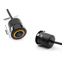 Car Rear View Camera AHD 1080P Golden Fisheye Lens Universal Car Front Backup Camera 185mm Punch Night Vision Butterfly Camera - Image 6