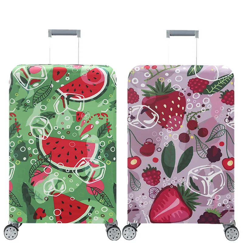 Fruit Pattern Luggage Cover Elastic Luggage Protective Cover 1832 Inch