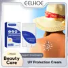 EELHOE UV Protection Cream Spf 50 UV Protection Outdoor Anti Oxidant Moisturizing Skin Care Hyaluronic Acid Face Sun Block Cream 1