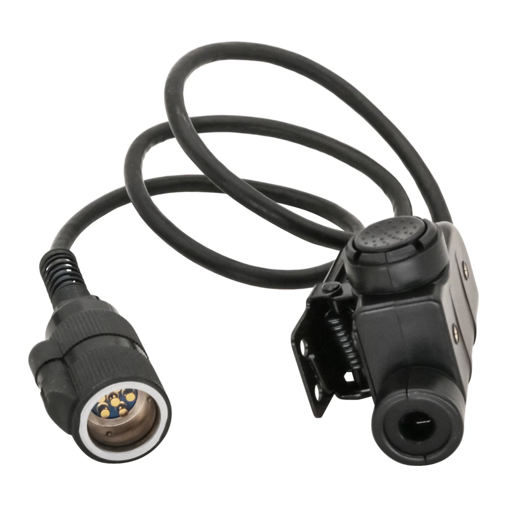 Tactical Headset Ptt Silynx 6pin Ptt for Tactical AN/PRC152 152A 148 Walkie Talkie Military Airsoft Shooting Headphone Adapter