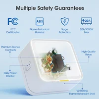 EU US UK Wifi Plug RF433 Universal Smart Electric Socket Travel Adapter Converter Power Monitor Overload Protect AC Outlet Tuya - Image 2
