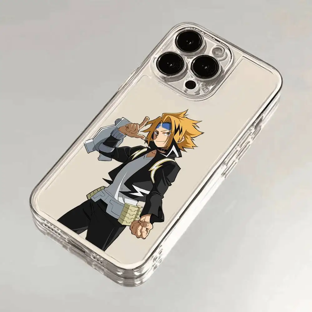 Denki Kaminari My Hero Academia Luxury Transparent Phone Case