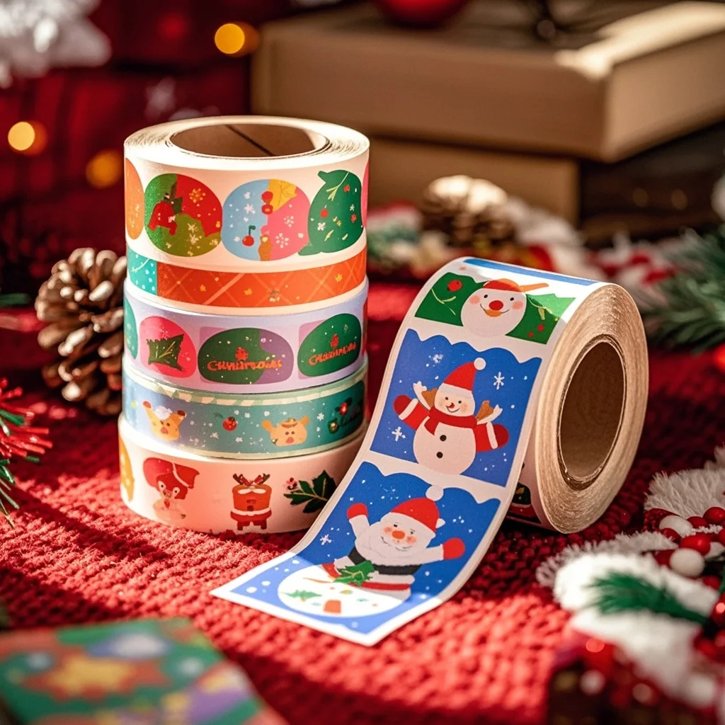 시선을 사로잡는 풀컬러 접착 라벨