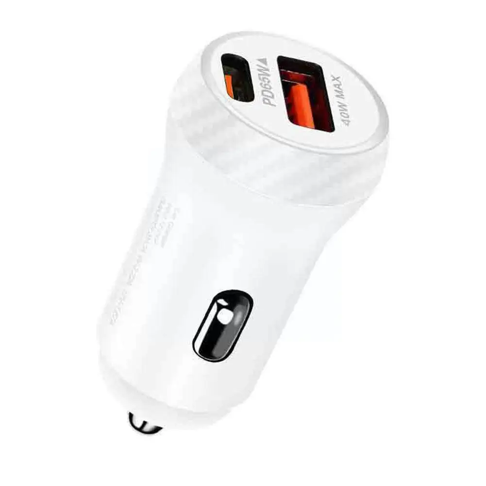 

165W QC3.0 USB C Car Charger PD Type C Super Fast Charging Car Phone Charger Adapter For IPhone 14 For Samsung For Huawei V9V1