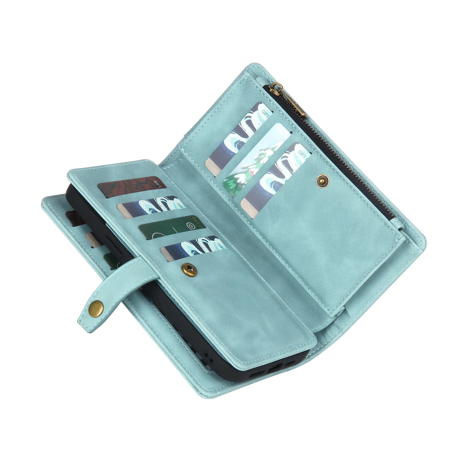 Elegant Flip Leather Case with Multifunctional Magnetic Wallet Cover