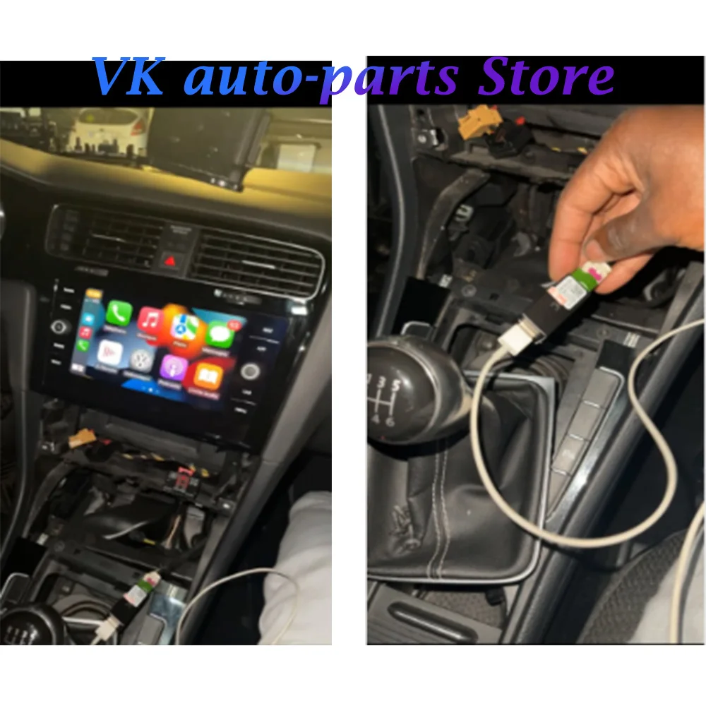 VW  7 MK7 VII CarPlay ̵ USB AUX ġ MIB2 MDI USB AMI  ÷  5Q0035726E 5Q0 035 726 E