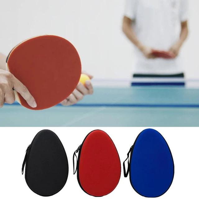 Étui de raquette de tennis de table avec fermeture à glissière