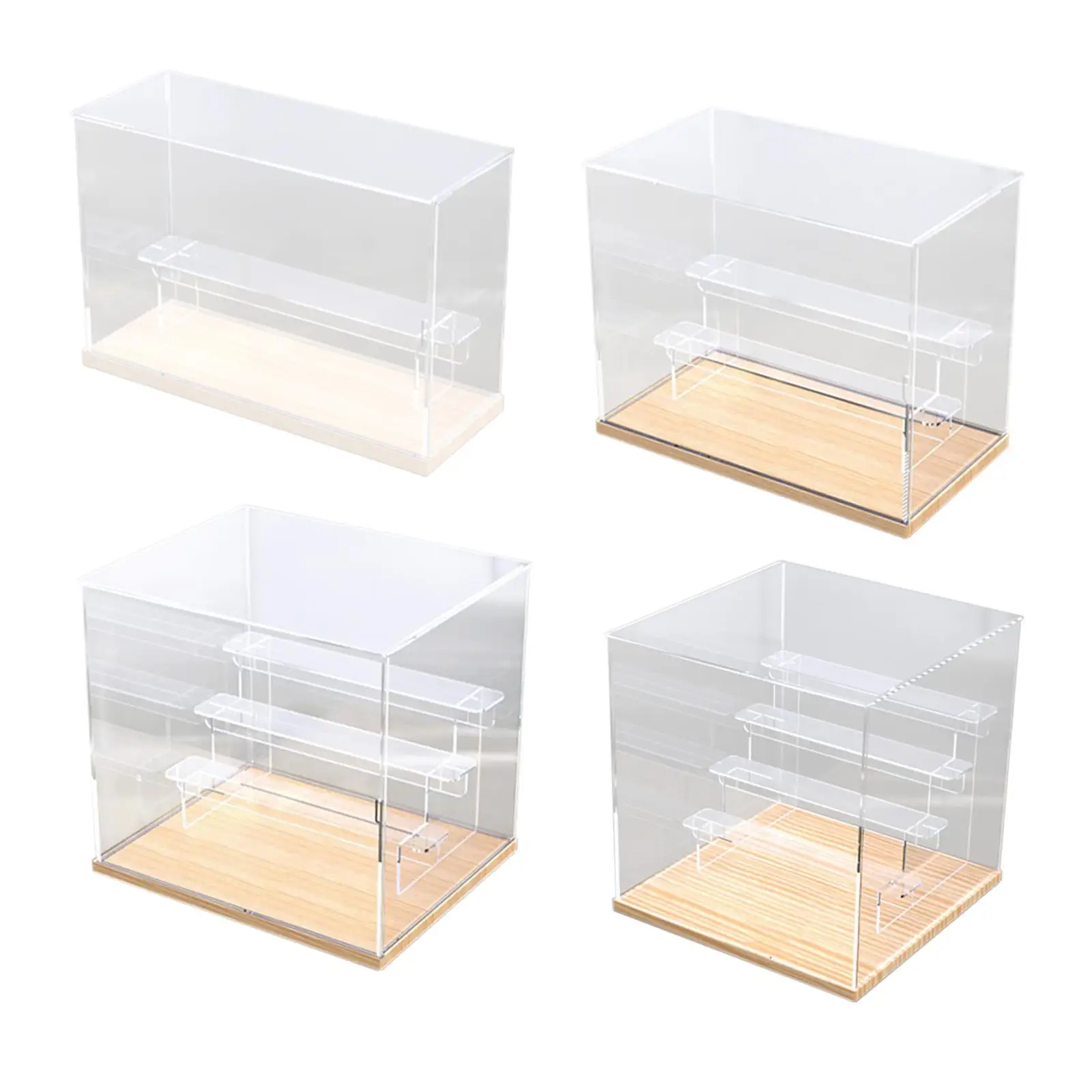 

Acrylic Display Case Action Figure Display Case for Statue Souvenirs Dolls