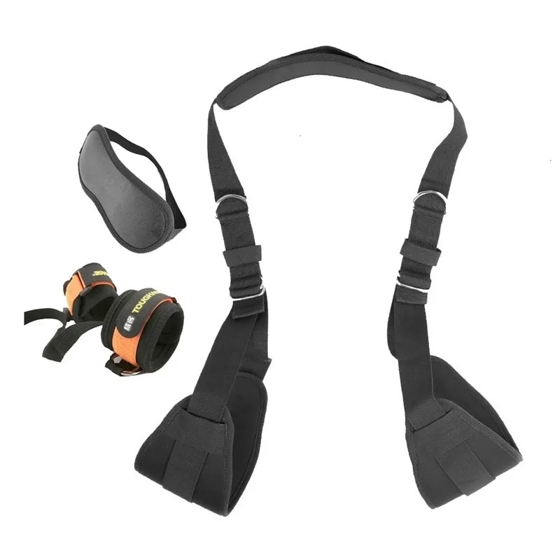TOUGHAGE Sex Furniture Kit Sex Position Pillow Restraint Bondage Sling Handcuffs Eyemask Adult SM Games BDSM Set Toys For Couple