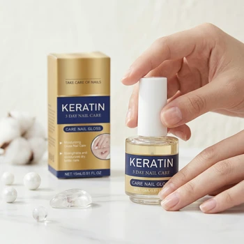 Siero per la Cura delle Unghie, Trattamento Nutriente per Unghie Danneggiate, Rinforzante e Illuminante, Essenze Professionali per Nutrire le Unghie