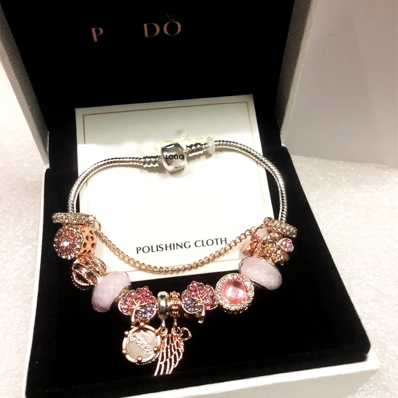 Rose Gold Wife Heart Love Charm Pandora Bracelet Charms Bracelets New Year  Gift Shop - www.edoc.com.vn 1694761647